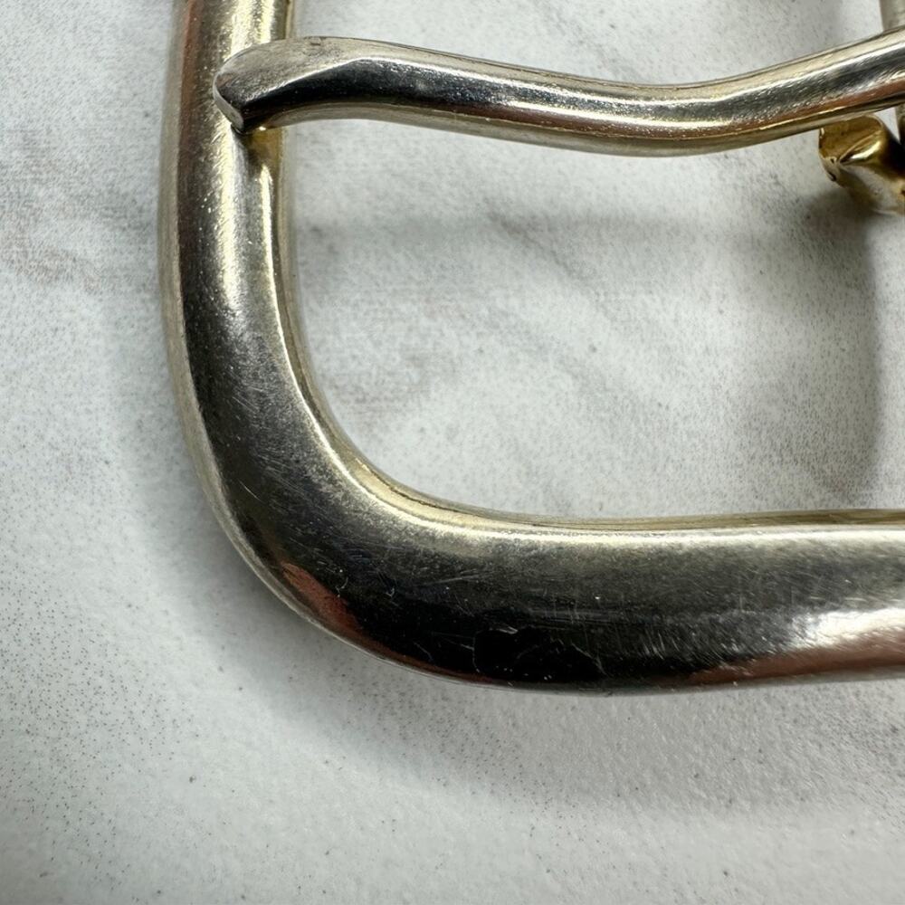 Silver Gold Tone Rounded Simple Belt Buckle Basic Classic ✨ - Picture 6 of 11